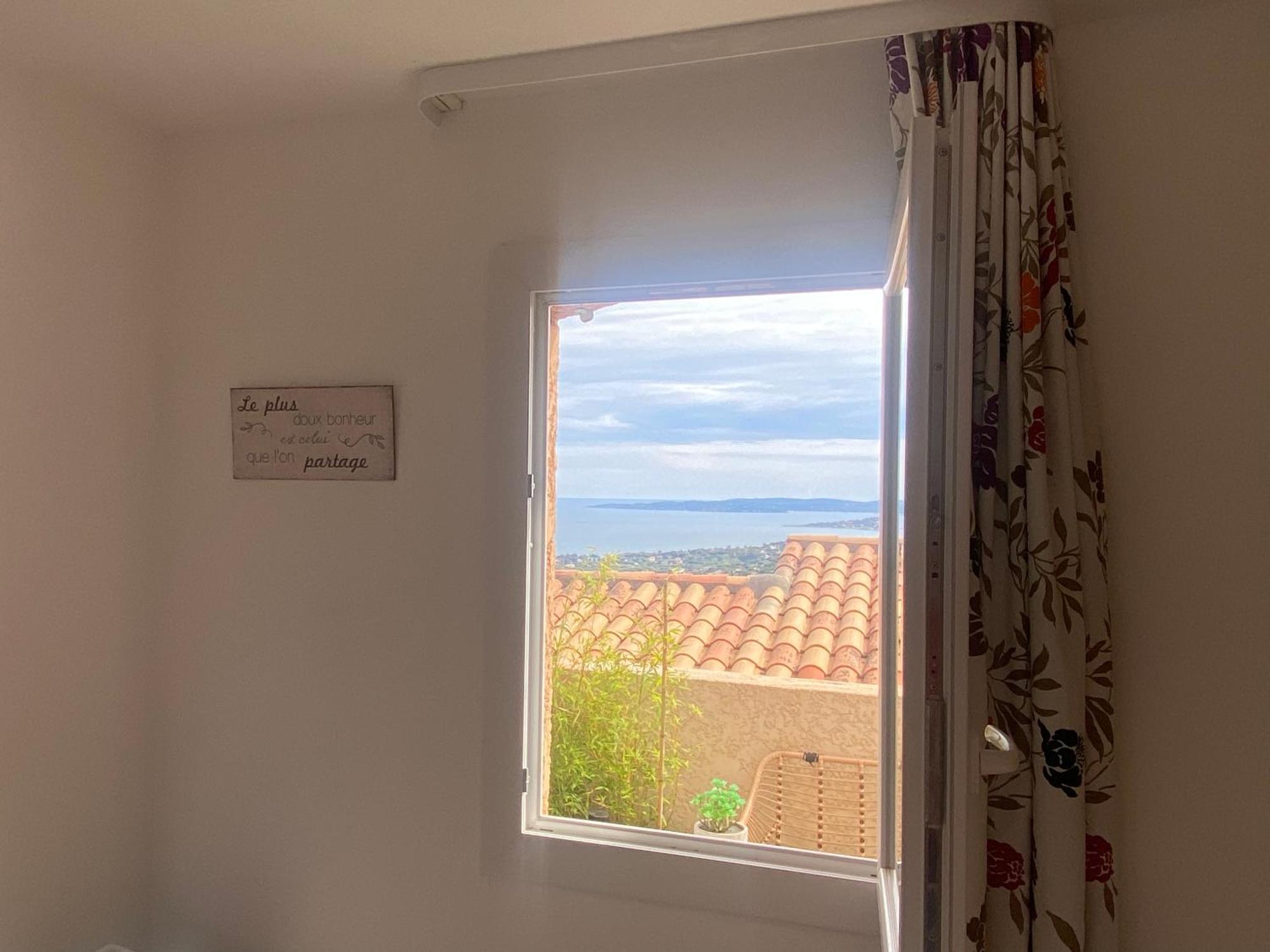 Tres Bel Appartement T3 Avec Splendide Vue Mer Les Issambres Exteriör bild